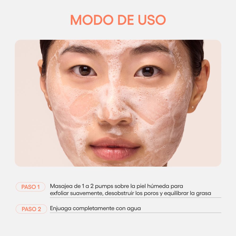 BALANCE MODE RICE FOAMING DEEP GEL CLEANSER (GEL LIMPIADOR ESPUMANTE)